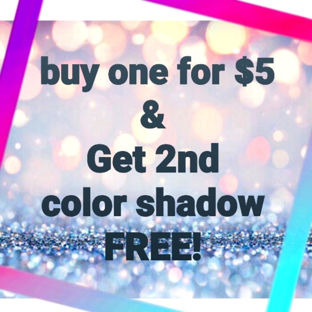 Eyeshadow Special ♡ buy one single shadow 2nd free